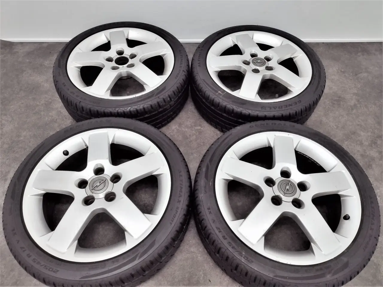 Billede 5 - 5x110 17" ET44 Opel Speedline sommersæt