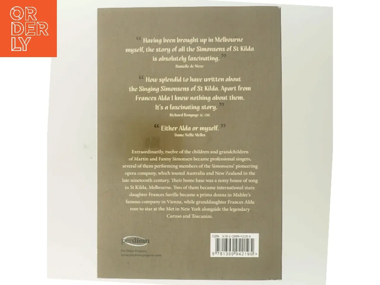 Billede 3 - The Simonsens of St Kilda: a Family of Singers af Roger Neill (Bog)