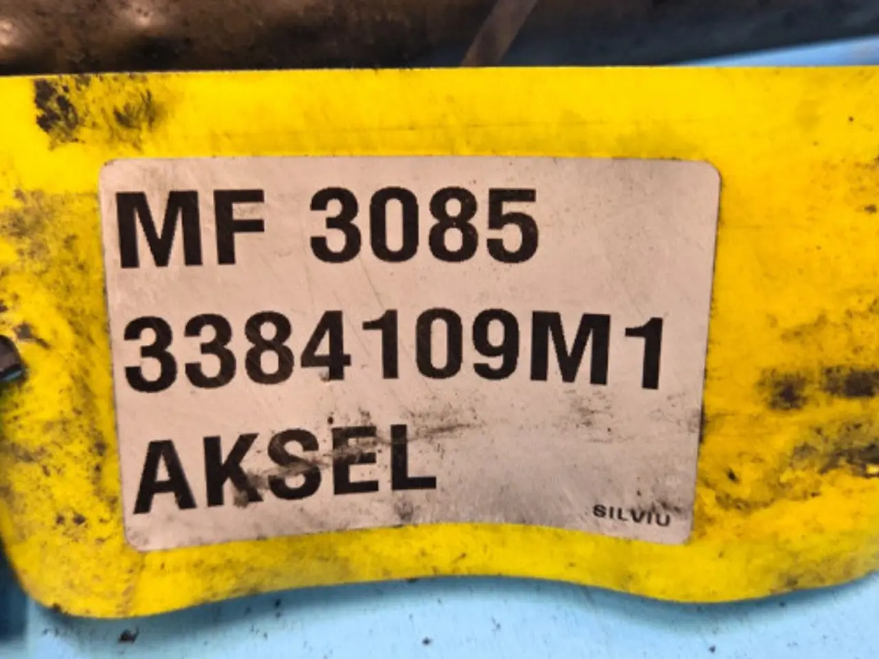 Billede 12 - Massey Ferguson 3085 Aksel 3384109M1