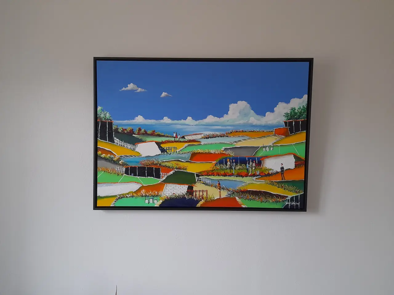 Billede 1 - Steen Karlsen maleri 