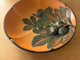 Ipsen Kastanie dekoreret fad 29 cm.