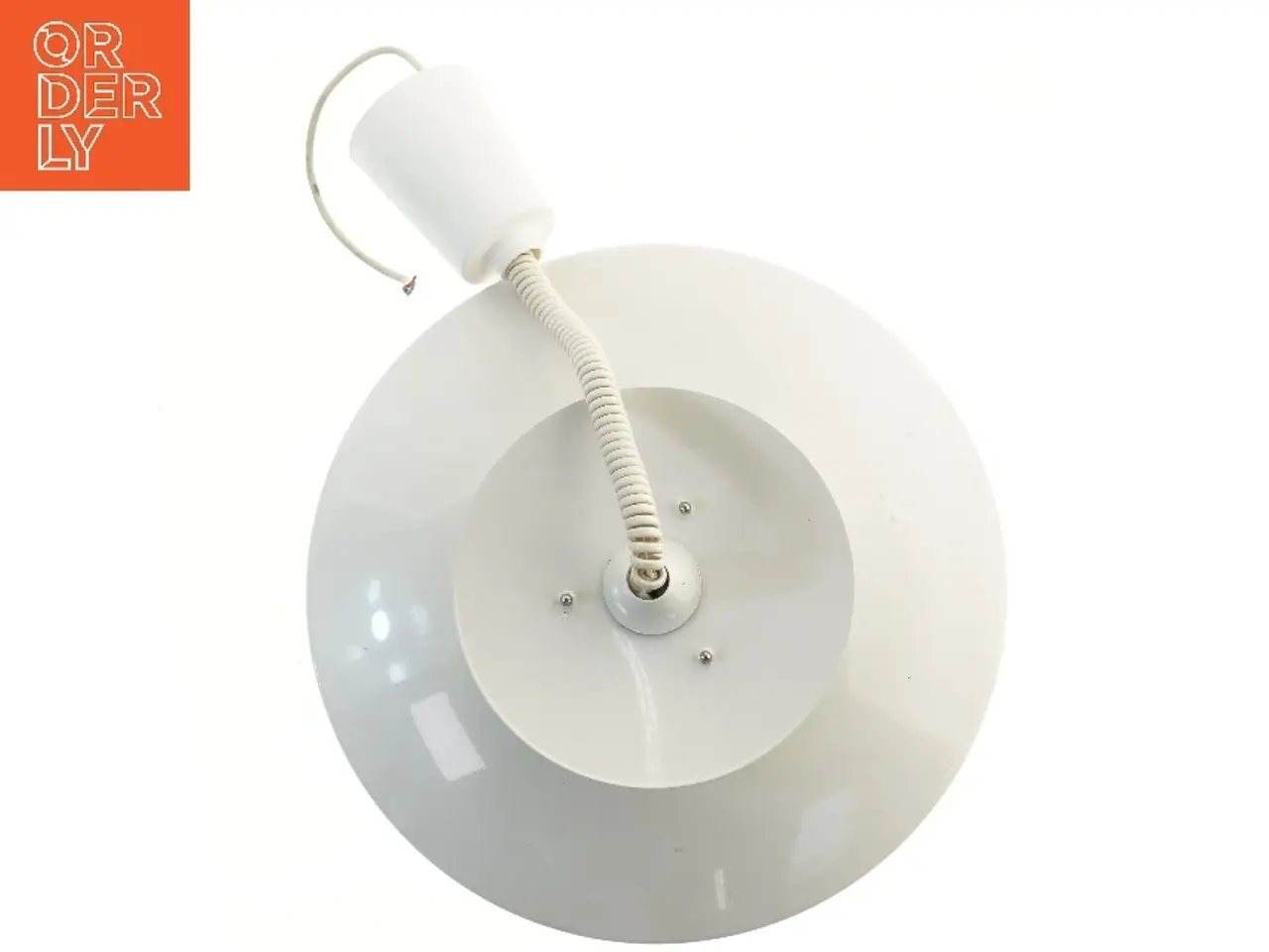 Billede 1 - Rund pendellampe (str. 43x17 cm)