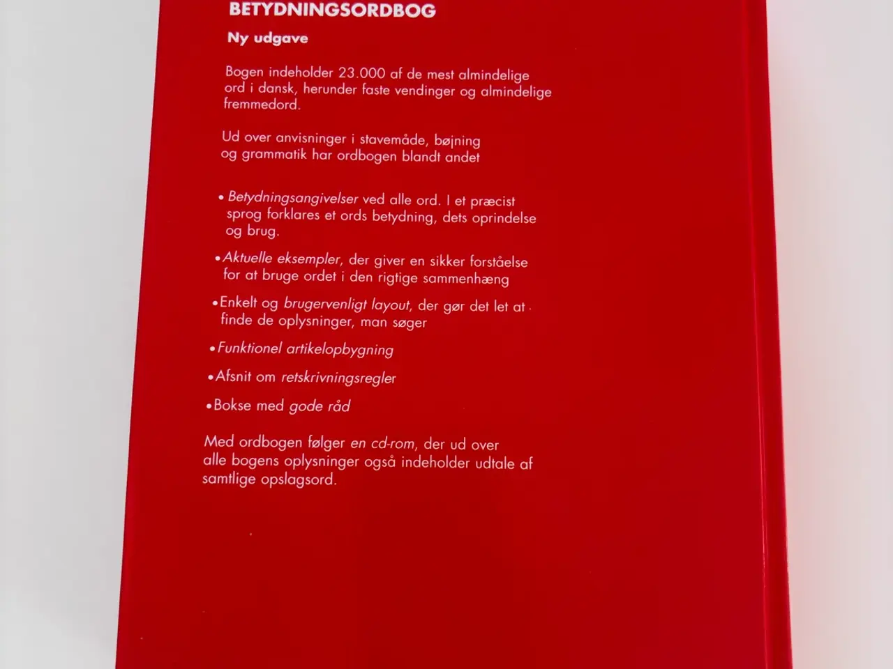 Billede 2 - Retskrivnings- og betydningsordbog