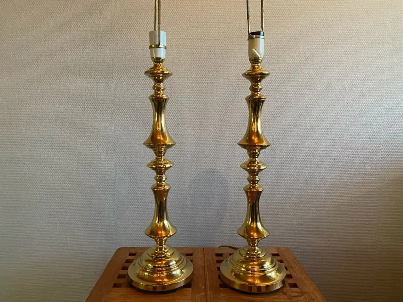 Billede 1 - Flotte messinglamper