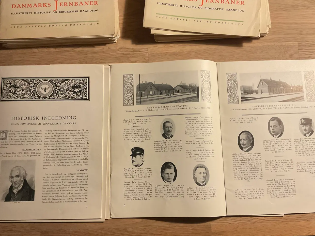 Billede 3 - Danmarks Jernbaner,illustreret håndbog i hæfteform