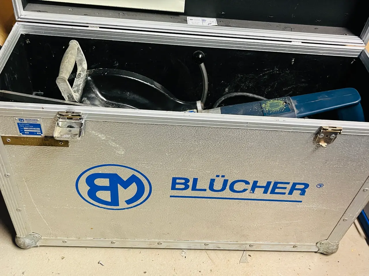 Billede 6 - El-Rørskærer BLÜCHER m. BOSCH motor + tilbehør