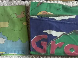Sengetøj til børn med Bamse, Kylling og Groksmotiv