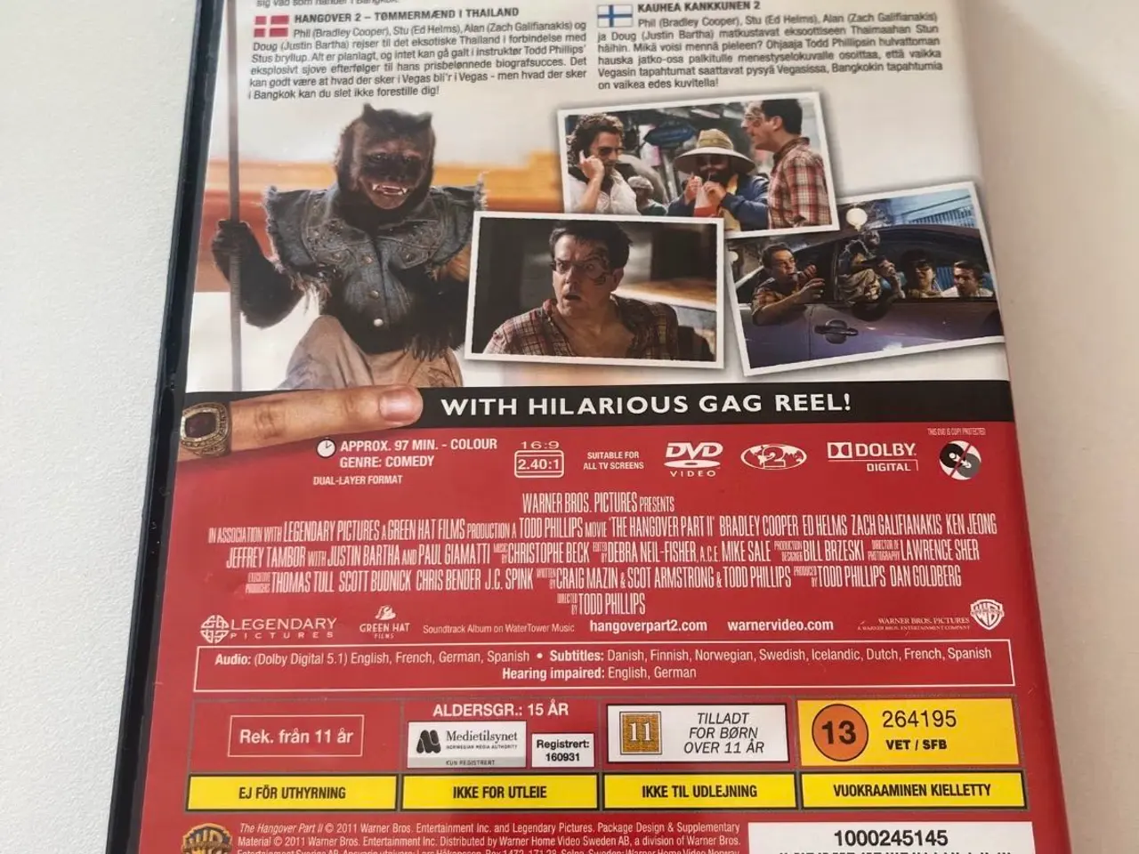 Billede 2 - The Hangover part 2 / tømmermænd i Vegas part 2