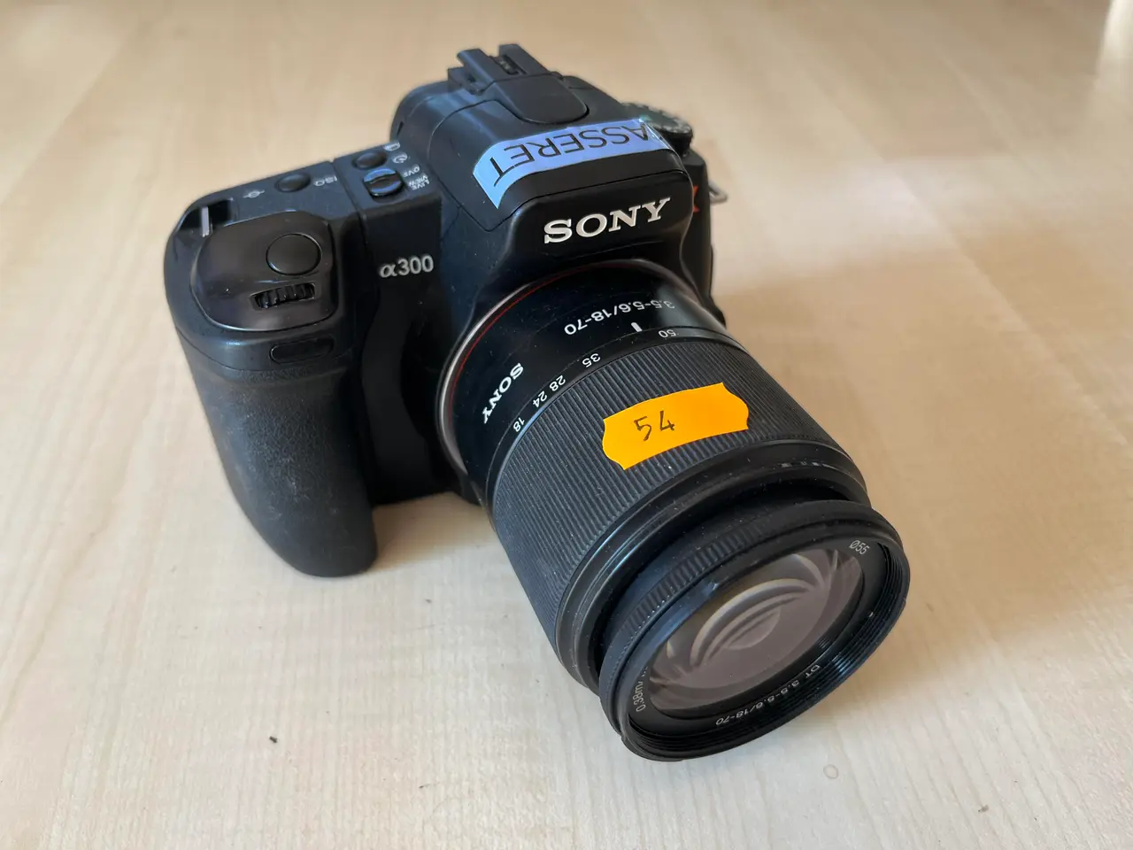 Billede 1 - Sony Alpha DSLR-A300 kamera m. 18-70mm Obj