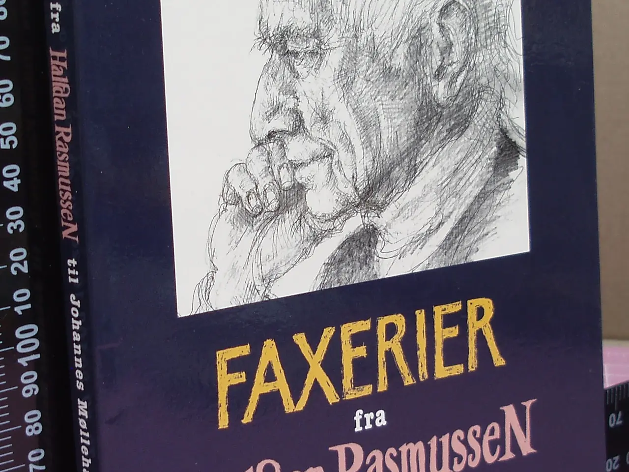 Billede 1 - Faxerier fra Halfdan Rasmussen til Johannes M