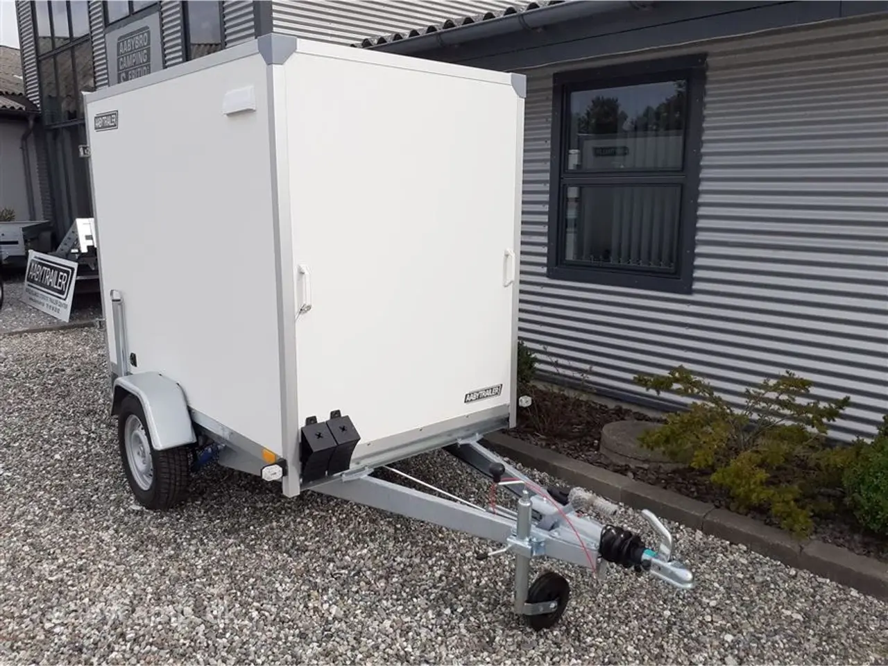 Billede 1 - 0 - Blyss Cargo F7520D 150 Bremser   Mini Cargo trailer str. L205xB119xH150 cm med 2 døre Top kvalitet