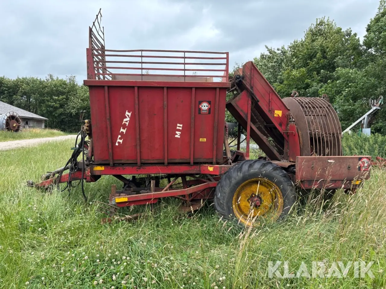 Billede 2 - Roe-optager vogn TIM 10