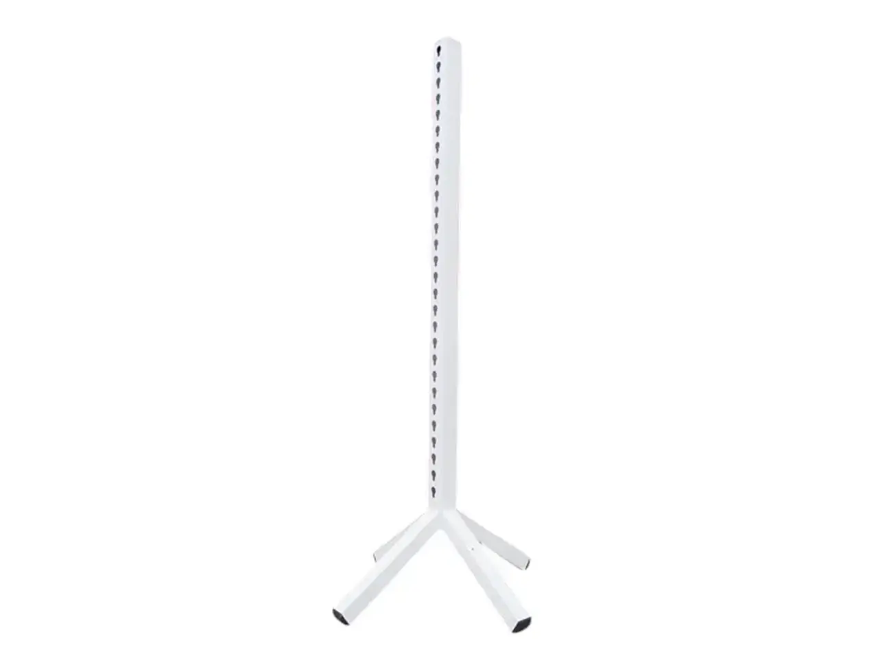 Billede 1 - Alu støtte 24mm nøglehul hvid