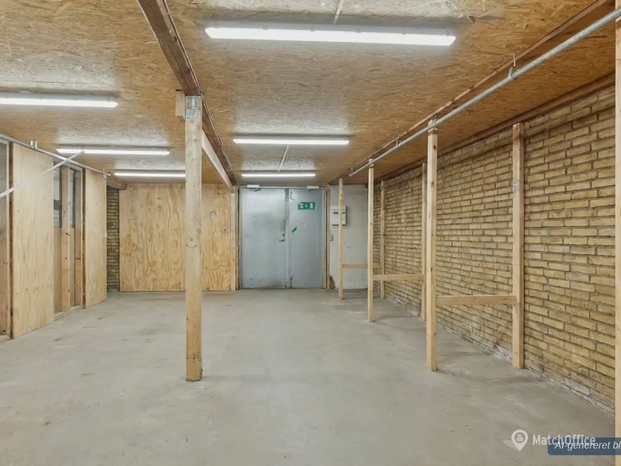 Billede 4 - 108 m² lager på stueplan til leje i Glostrup med dobbeltdør og tekøkken