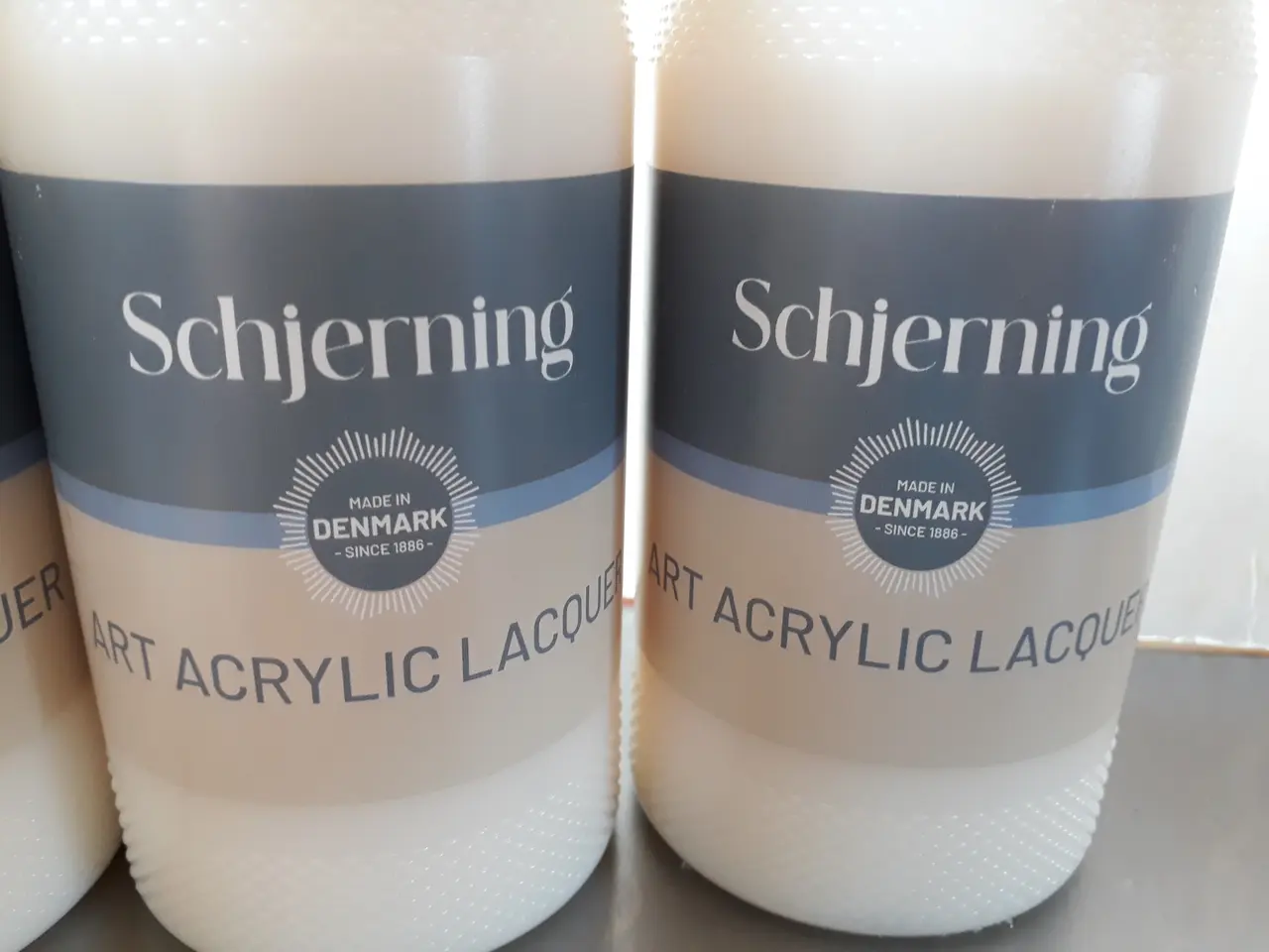 Billede 2 - 4 x Schjerning Slutfernis Lak