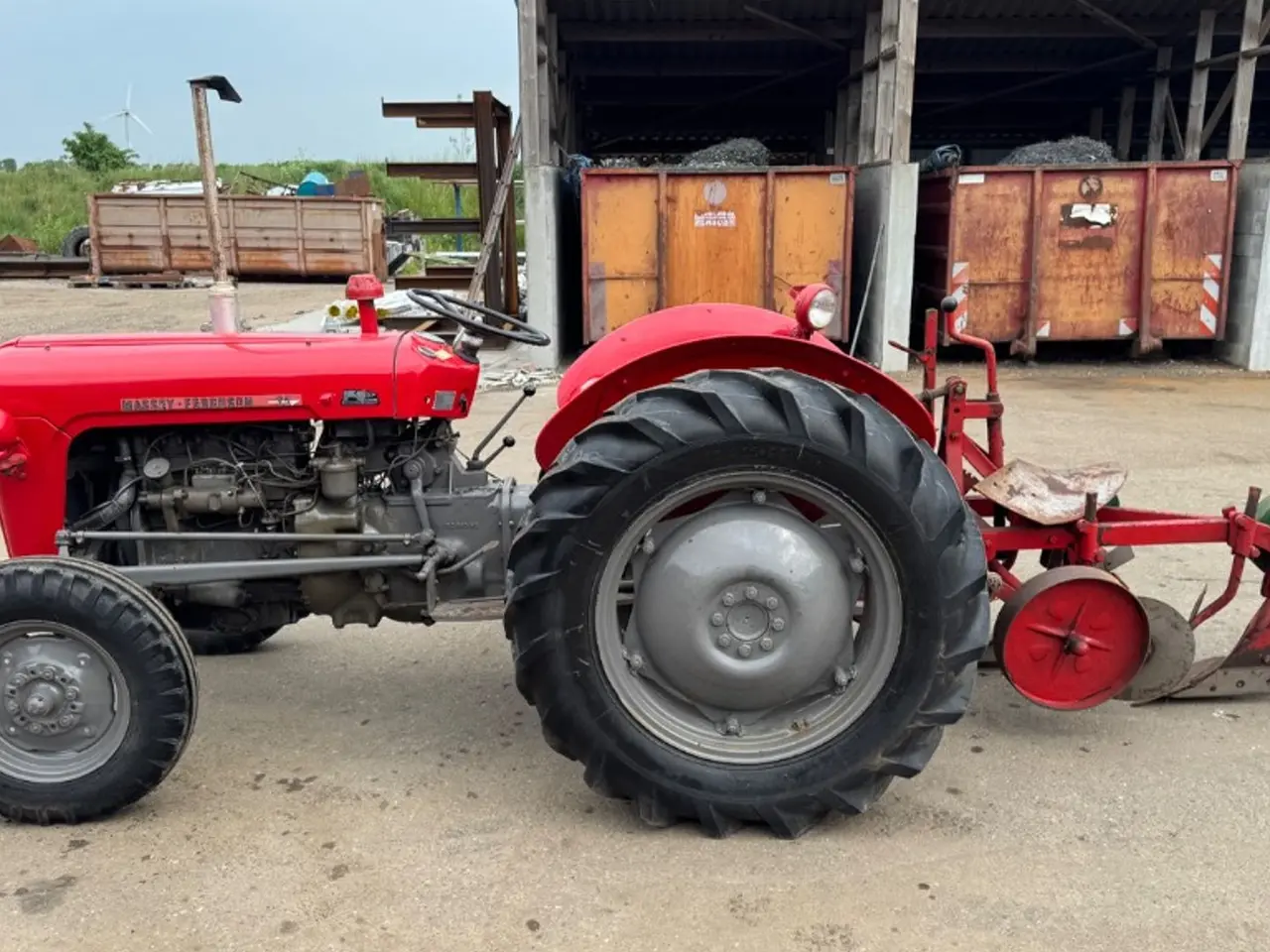 Billede 5 - Massey Ferguson 35 Veterantraktor med plov