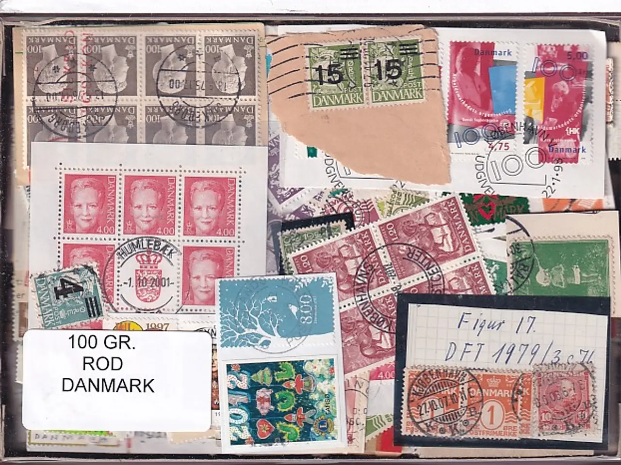 Billede 1 - Danmark 100 g. ROD. - Hjemkommet 12 - 3 - 2024