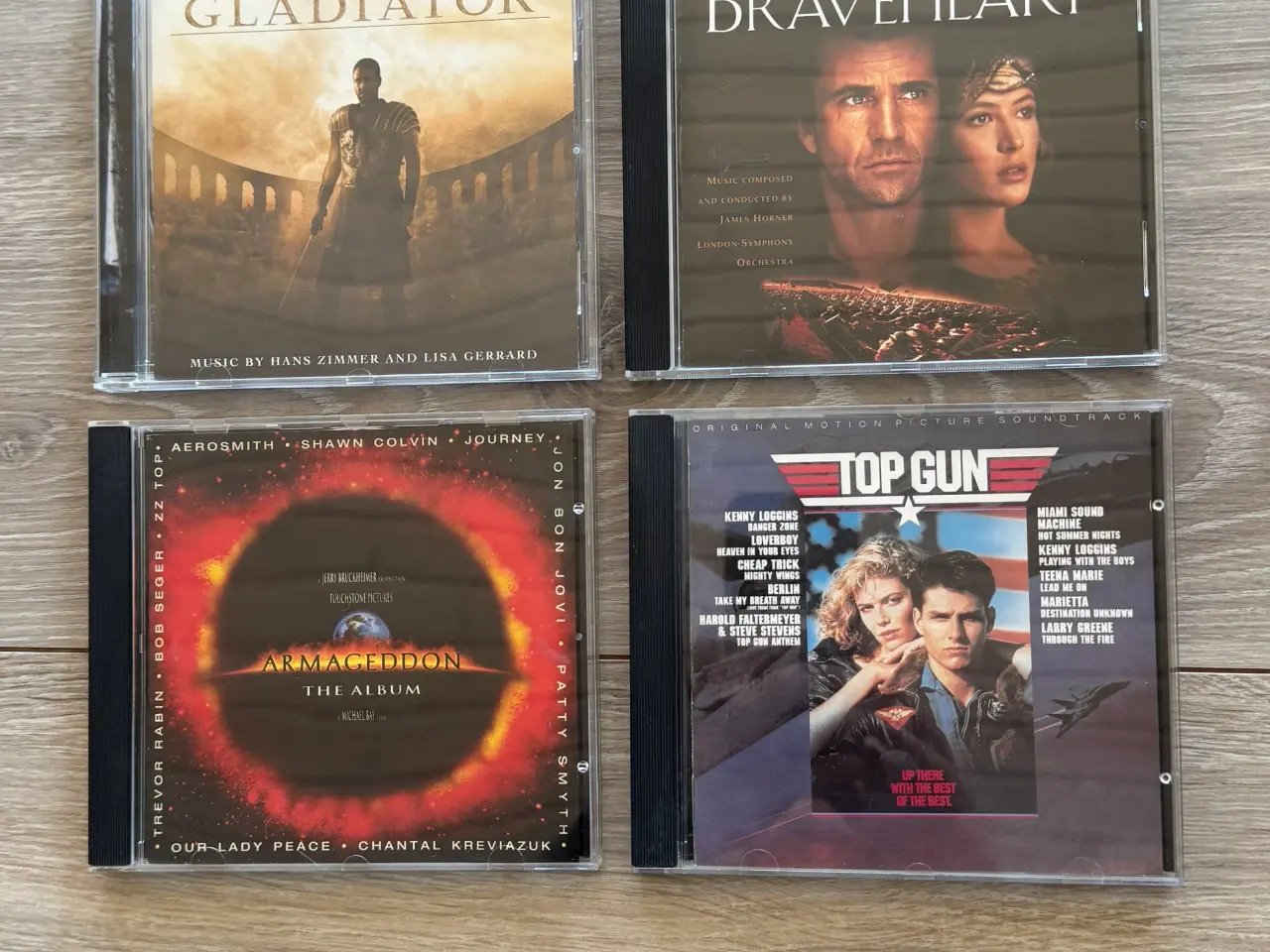 Billede 1 - FILMSOUNDTRACKS – Braveheart, Armageddon