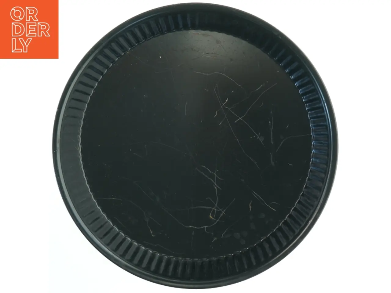 Billede 3 - Rund sort bageform (str. Ø 30 cm)