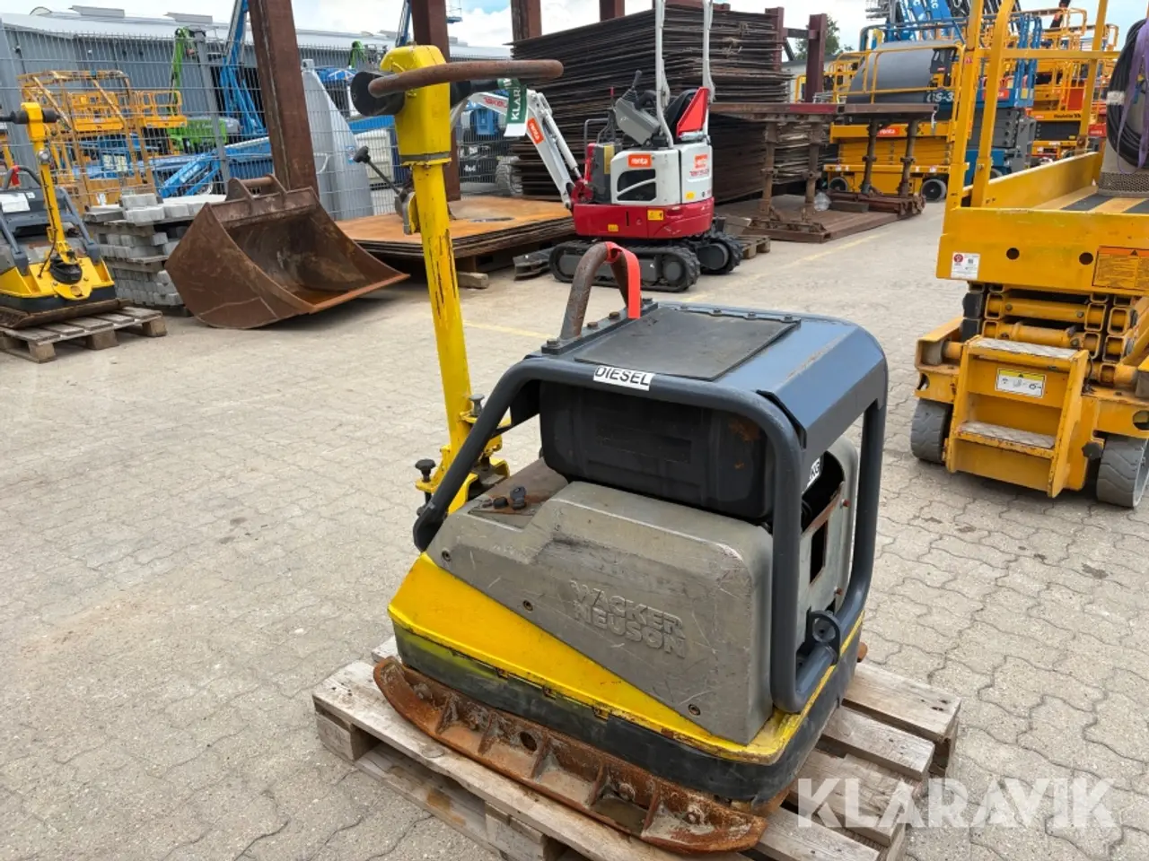 Billede 4 - Pladevibrator Wacker Neuson DPU6555