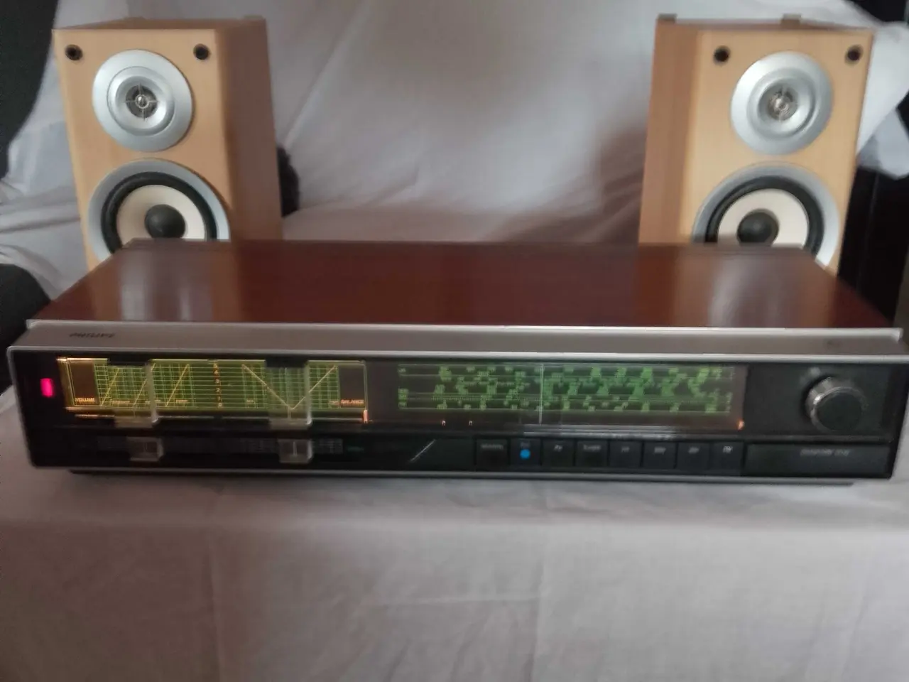 Billede 1 - Philips 741 vintage radio med højtaler