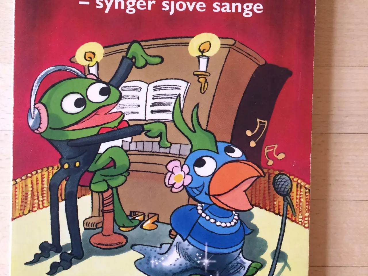 Billede 1 - Kaj & Andrea - synger sjove sange, Heidi Bruhn red