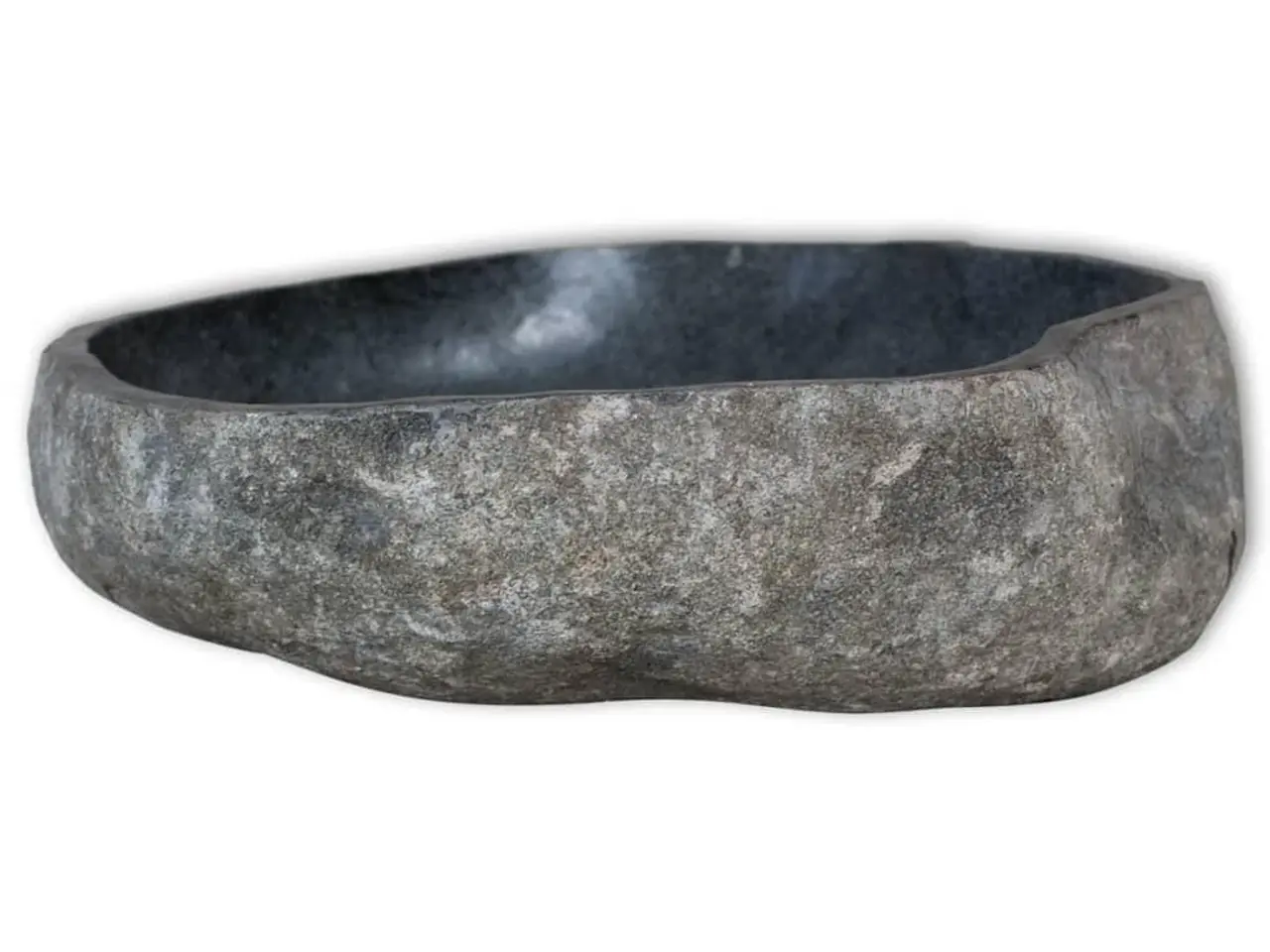 Billede 2 - Håndvask (45-53)x(34-41) cm oval flodsten
