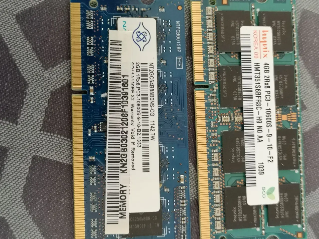 Billede 2 - 4gb+2gb ddr3 ram.