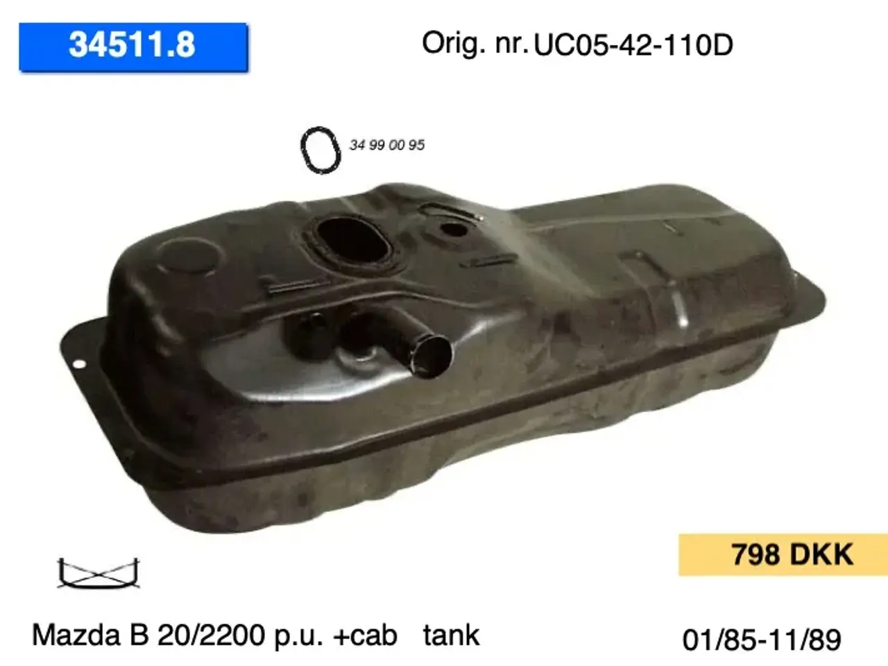 Billede 5 - Mazda 121/B pu/MX3 tank