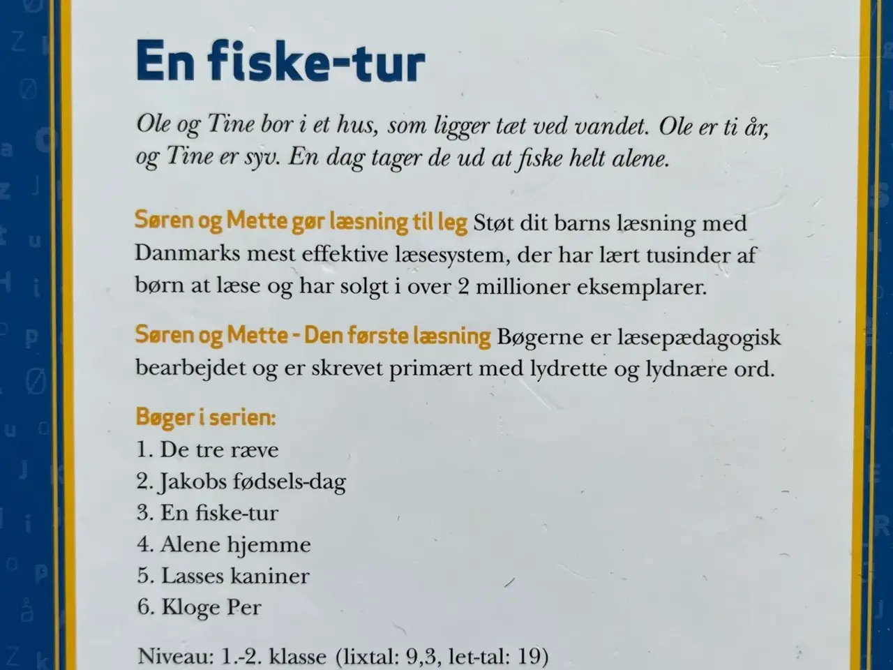 Billede 7 - Søren og Mette Knæk læsekoden
