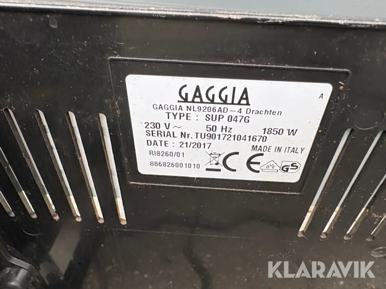 Billede 8 - Kaffemaskine Gaggia RI8260/01
