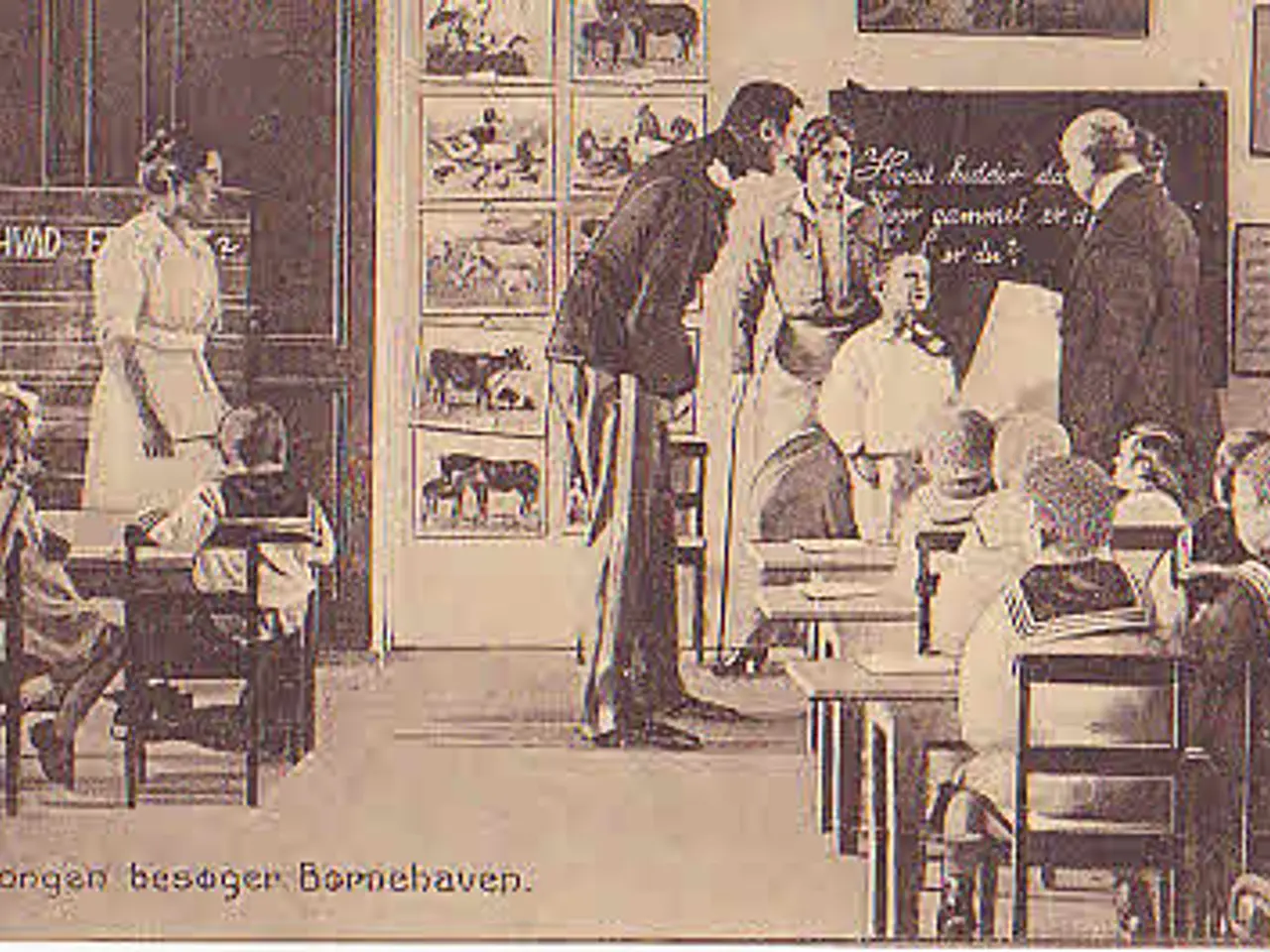 Billede 1 - Kongen besøger Børnehaven - Døv.u/no