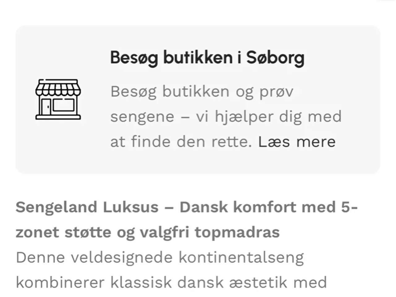 Billede 6 - Kontinental seng med gavl