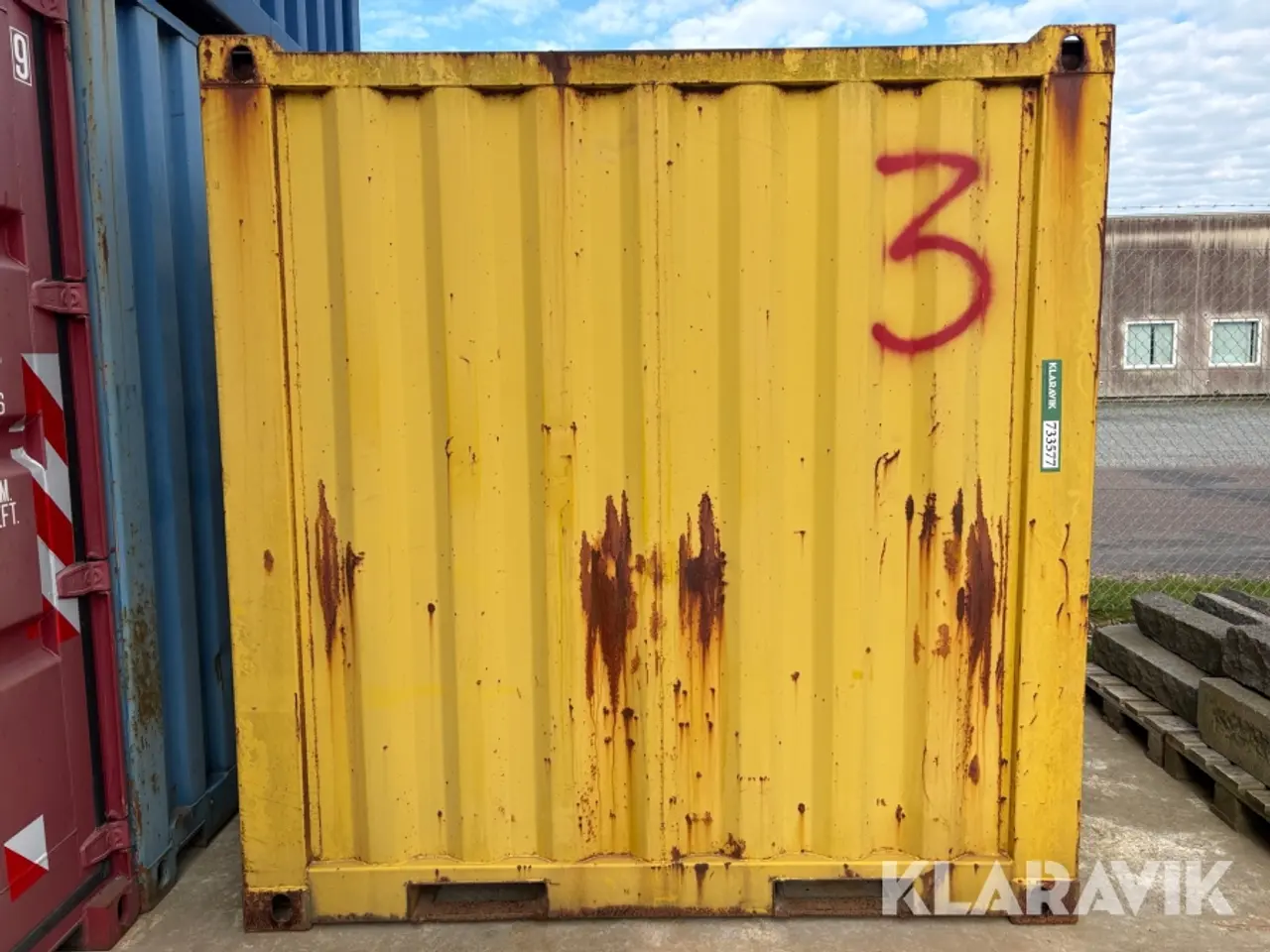 Billede 2 - Skibscontainer - 8 fods