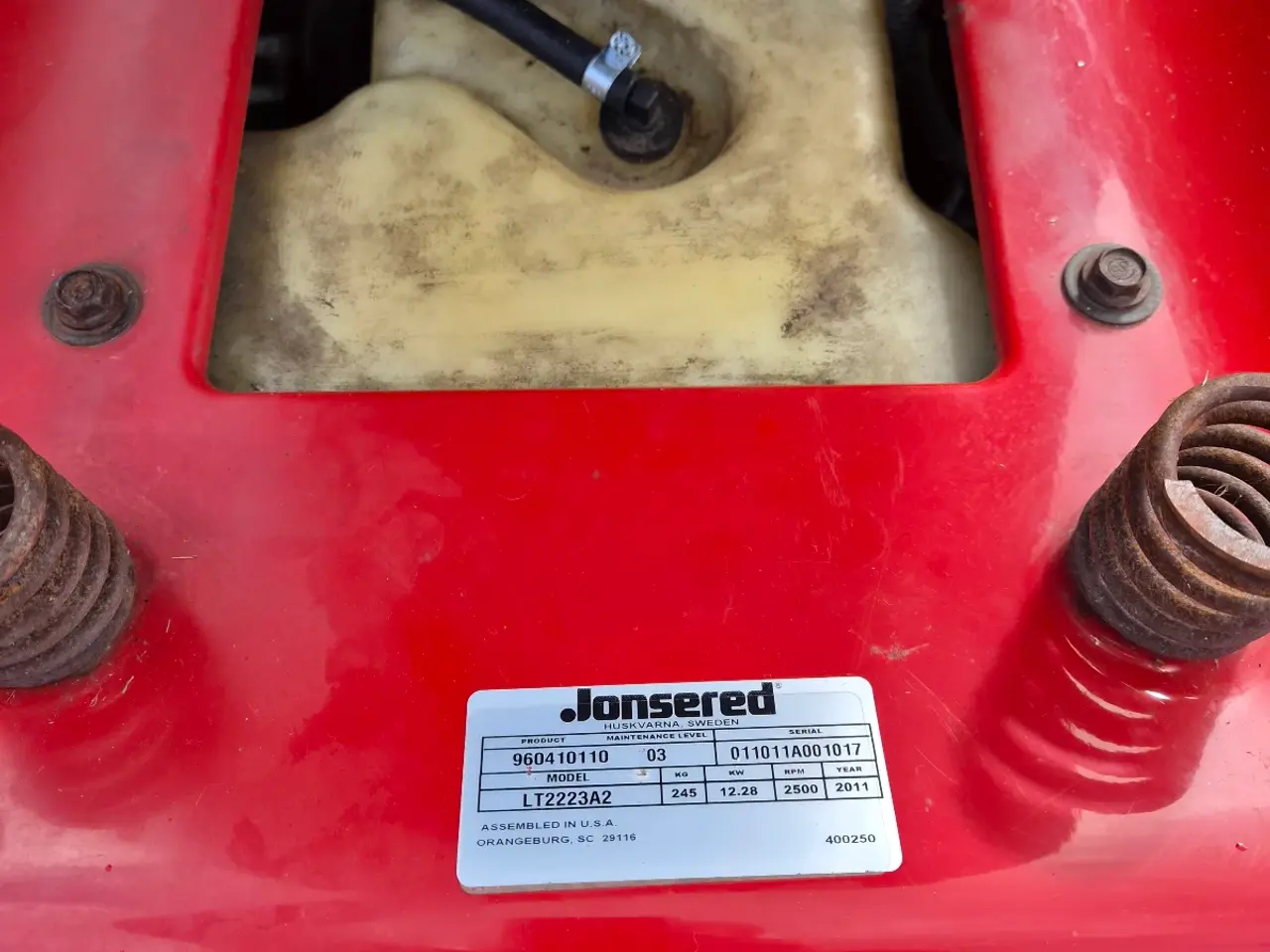 Billede 8 - JONSERED LT2223 A2
