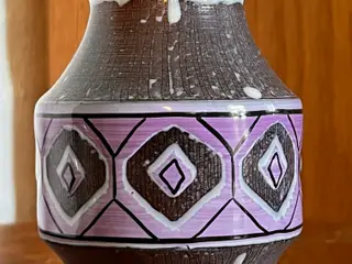 Svensk studio keramik vase fra Laholm
