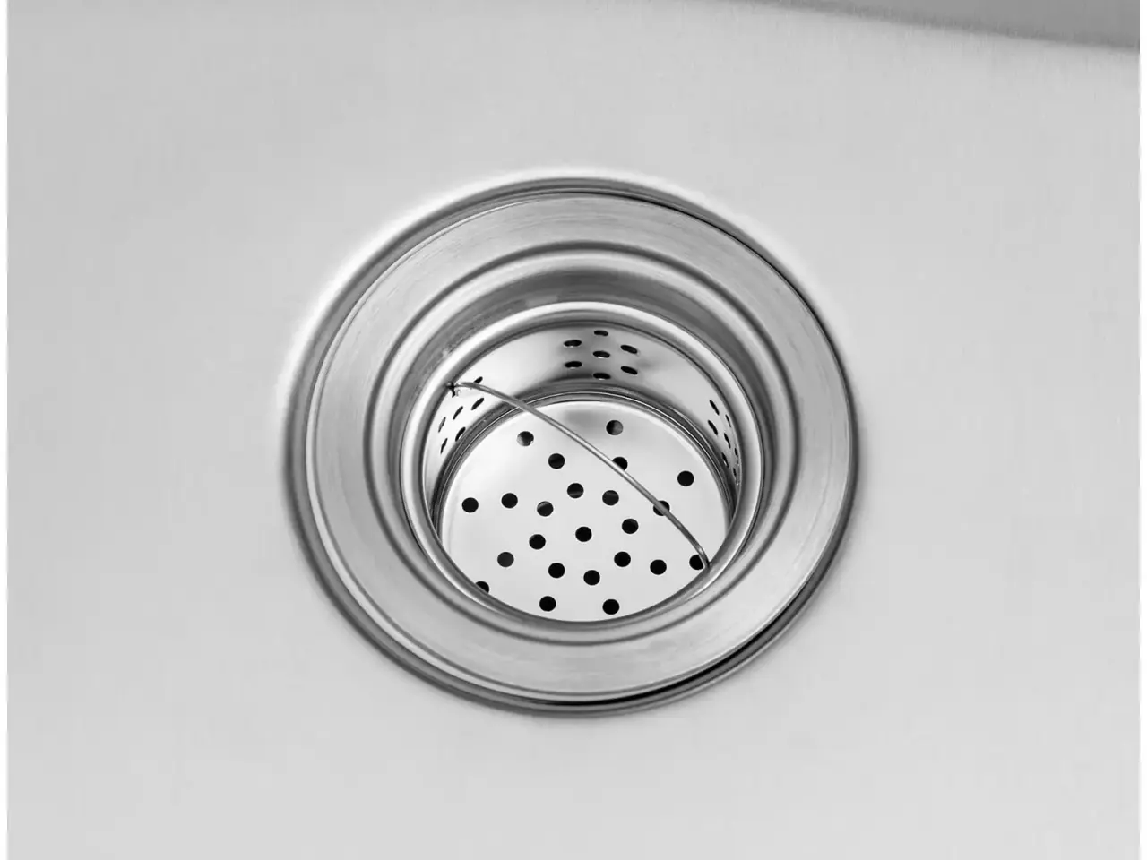 Billede 2 - Stålvask med Drypbakke og Underhylde