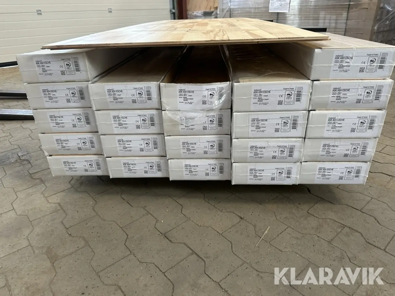 Billede 8 - Gulv Moland Ask Parket Classic Ask UV Matlak 56,54 m²
