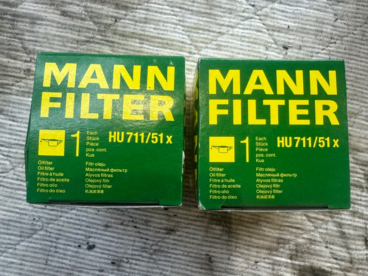 Billede 1 - 2 x MANN FILTER HU711/51x