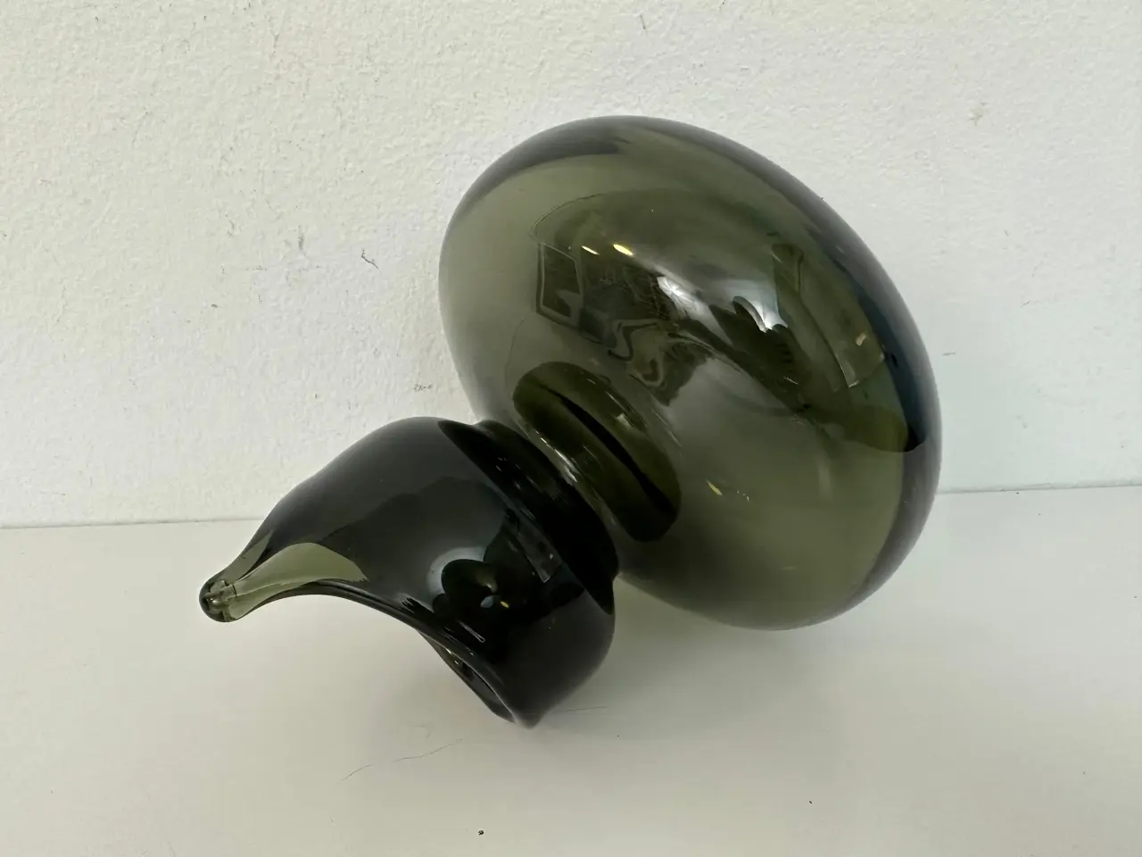 Billede 7 - Glas vase (Holmegaard?)