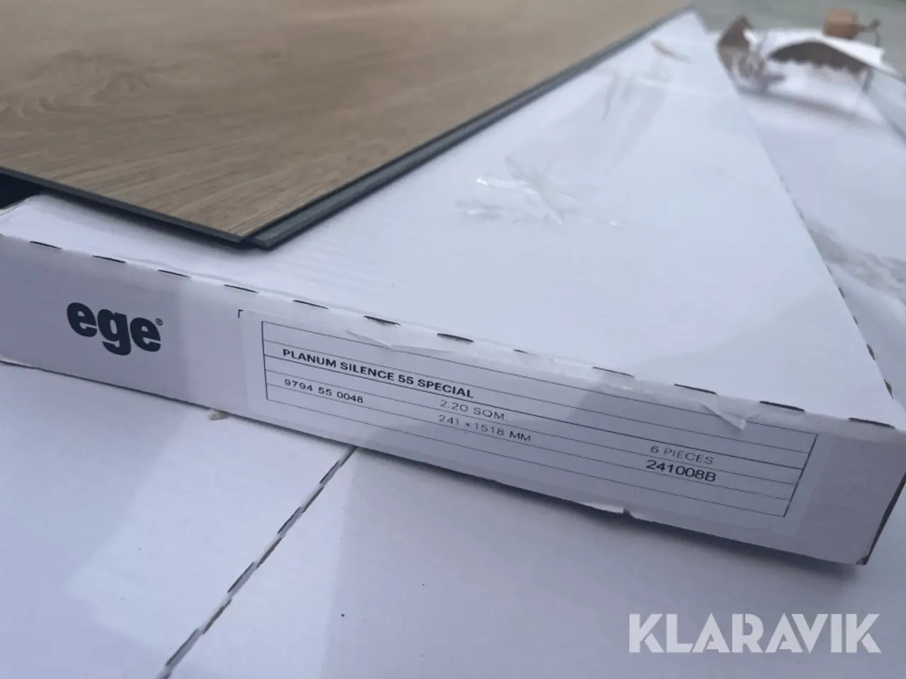 Billede 12 - Gulv Ege SPC vinyl 55 speciel eg 110 kvadratmeter
