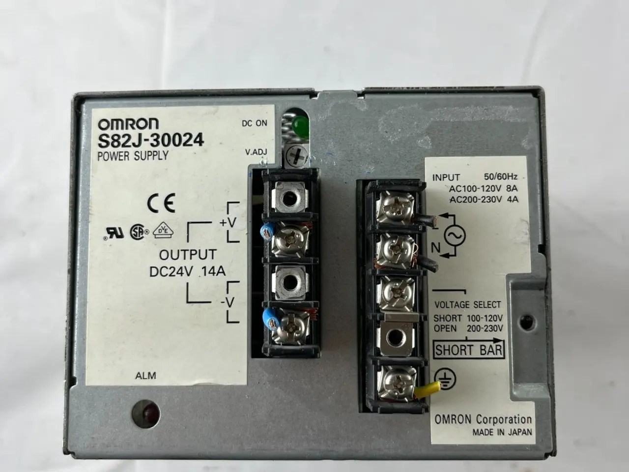 Billede 2 - Omron S82J-30024 strømforsyning 24V DC 14A AC