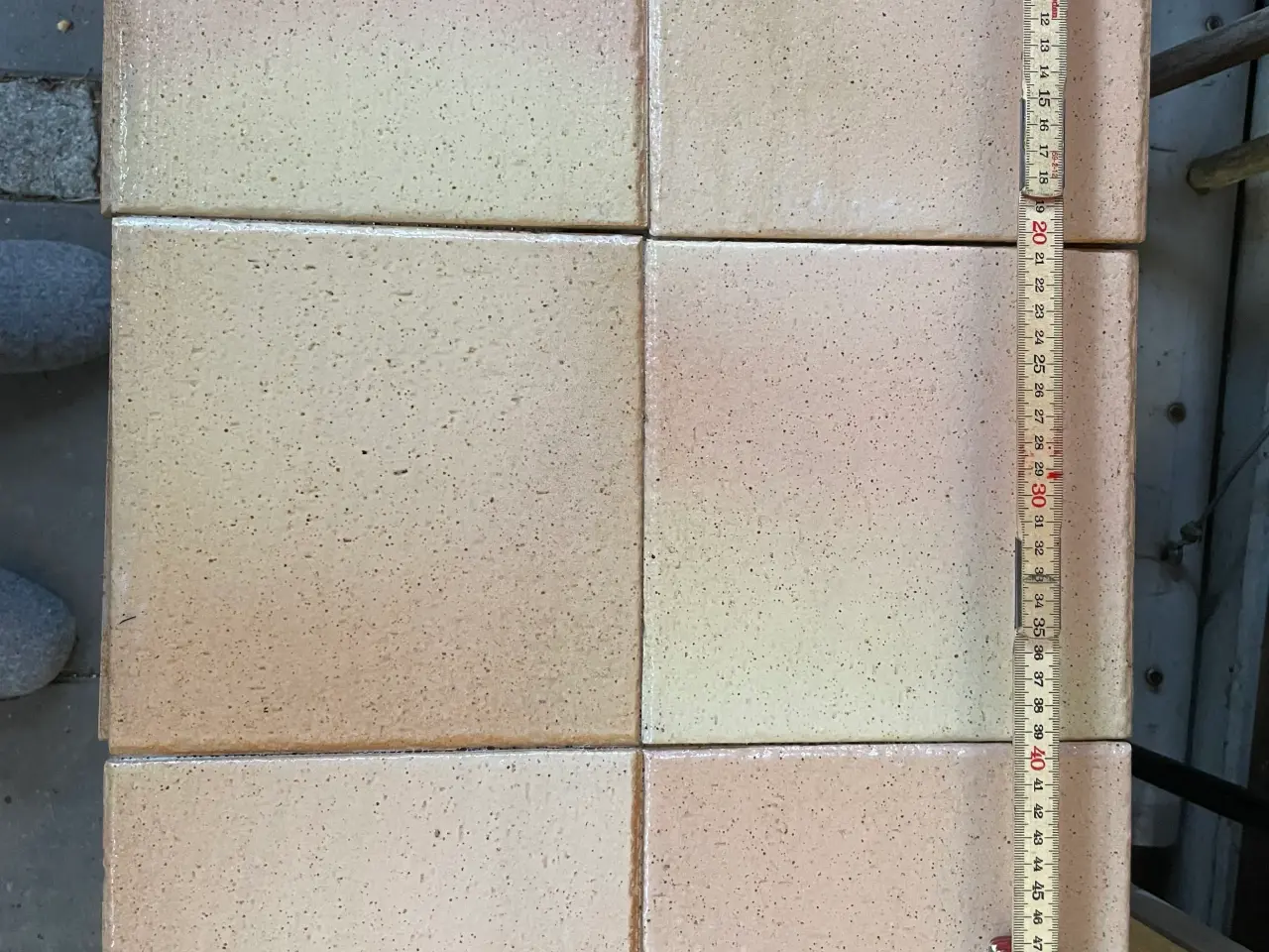 Billede 2 - 202 stk fliser 20x20x1,5 cm