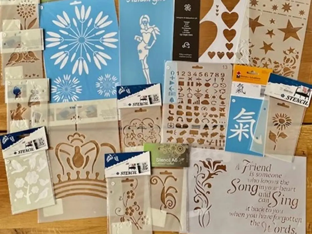 Billede 7 - Vareparti med 700 stencils, eller mindre partier