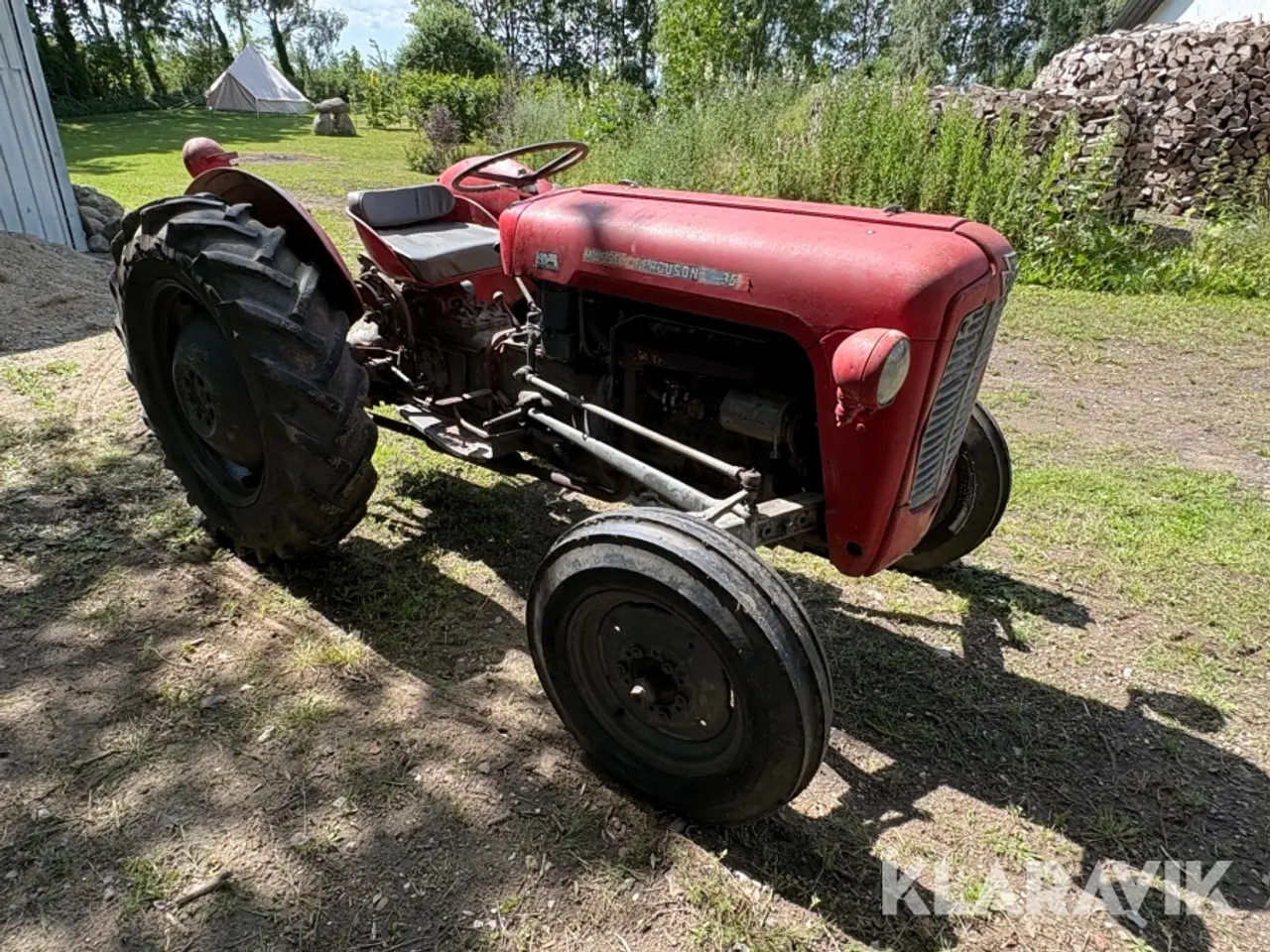 Billede 7 - Veterantraktor Massey Ferguson 35