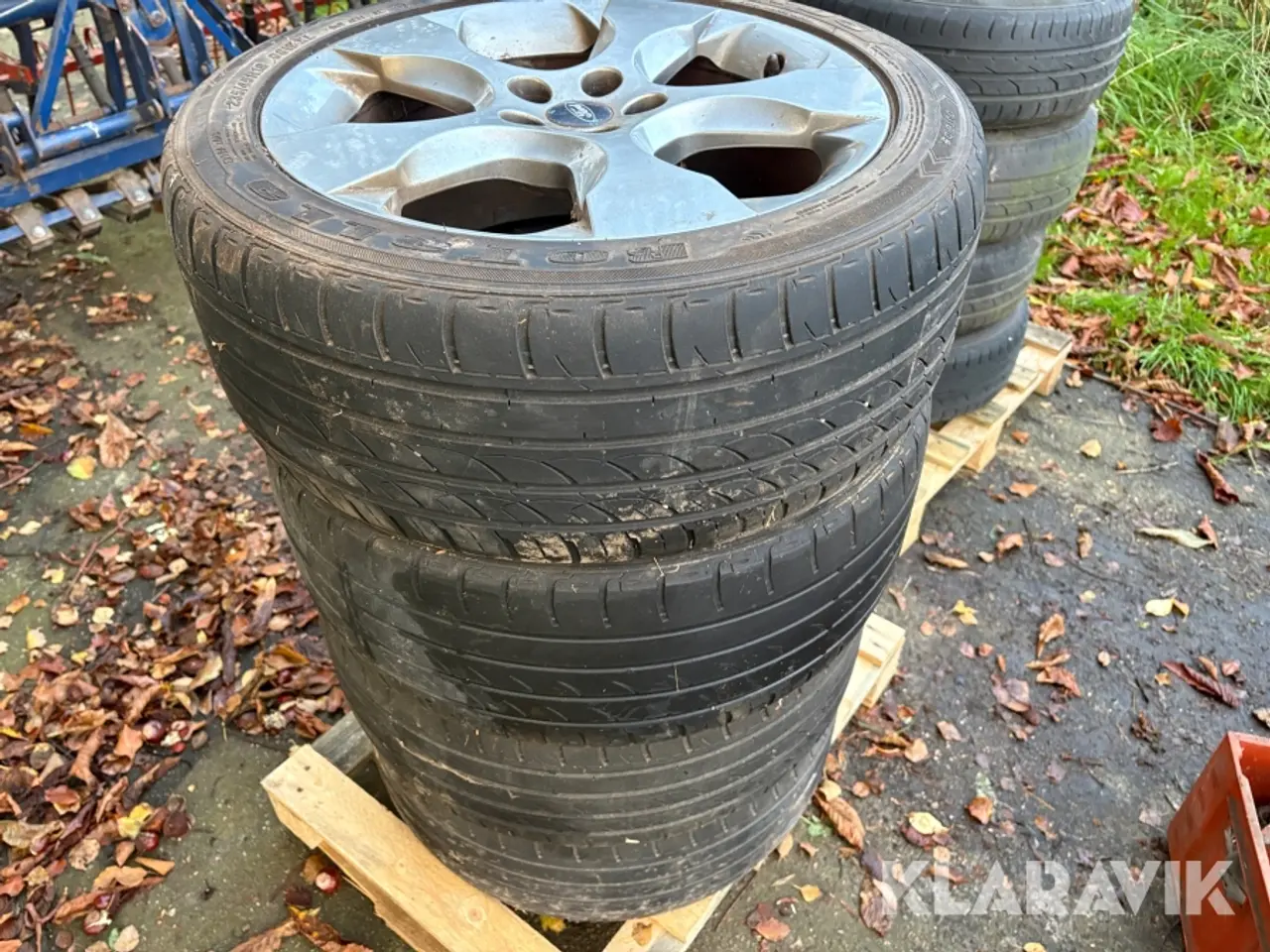 Billede 3 - Dæk med fælg Ford 235/45 R18, 4 Styk