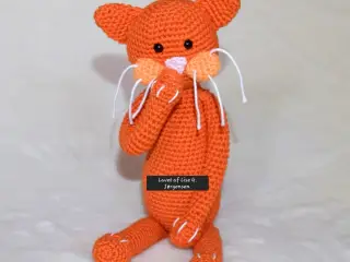 Hæklede mini-katte, kunsthåndværk