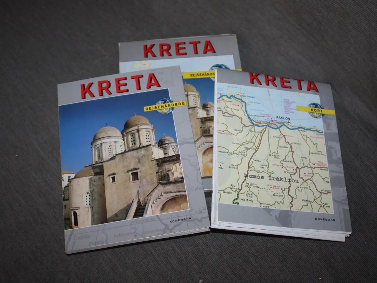 Billede 2 - Kreta og De græske øer med kort