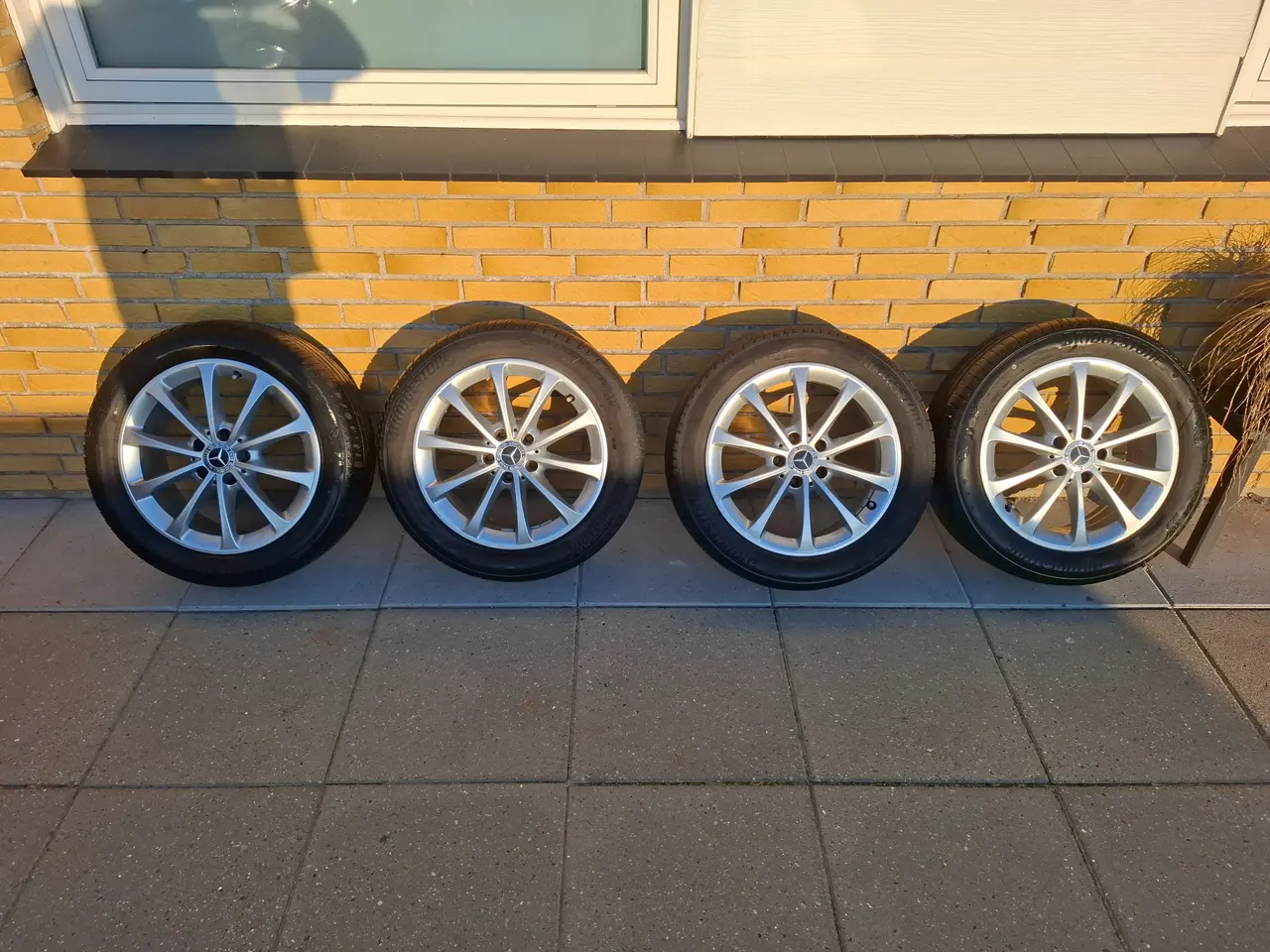 Billede 1 - Original mercedes alufælg 