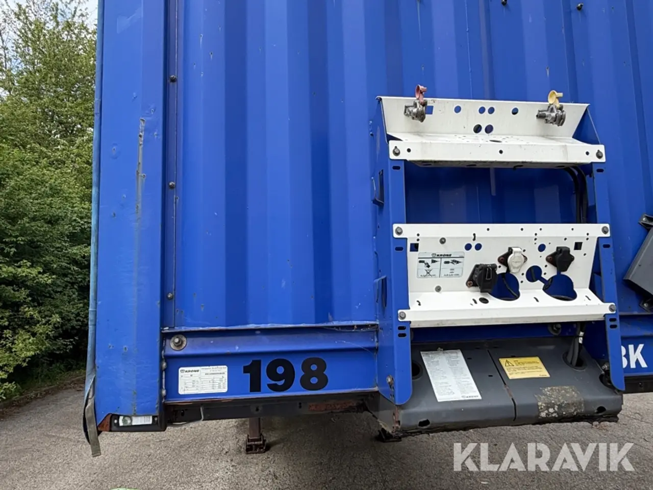Billede 12 - Sættevogn / gardintrailer Krone SDP-03 - 39.000kg